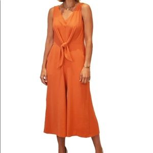 Gabby Skye Tie Front Jumpsuit-NWT